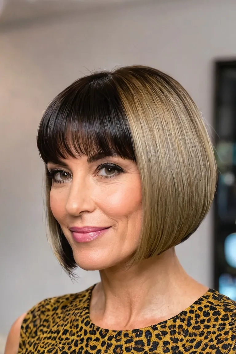 Angled Rounded Bob