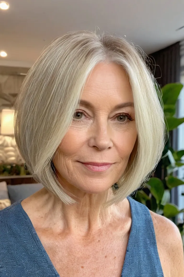 Ash Blonde Bob