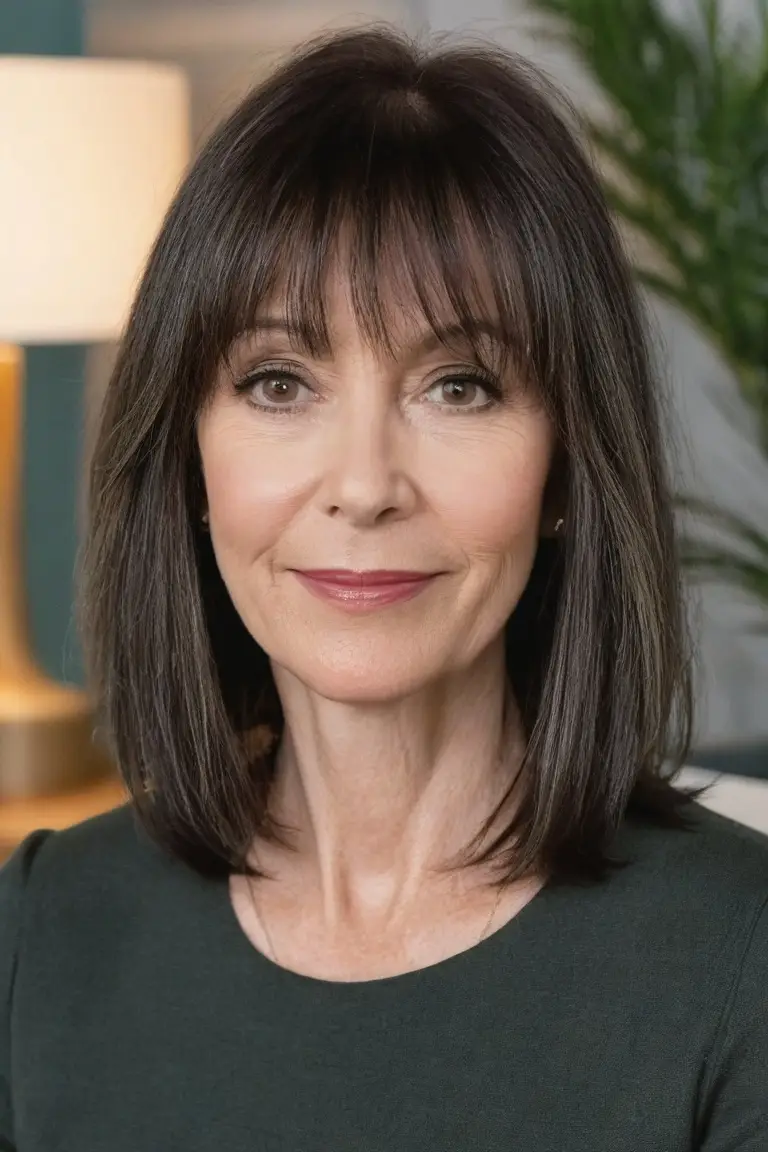 Bob With Wispy Bangs