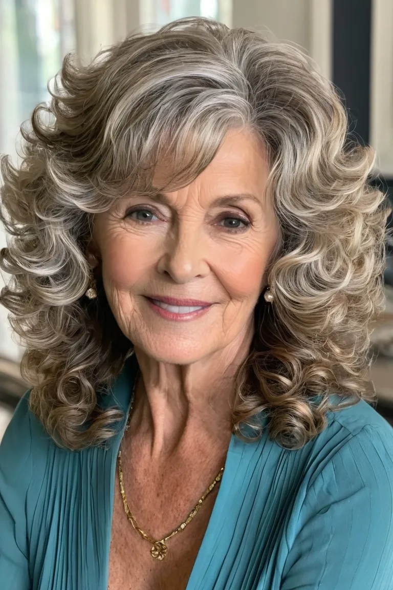 Cropped Layered Curls