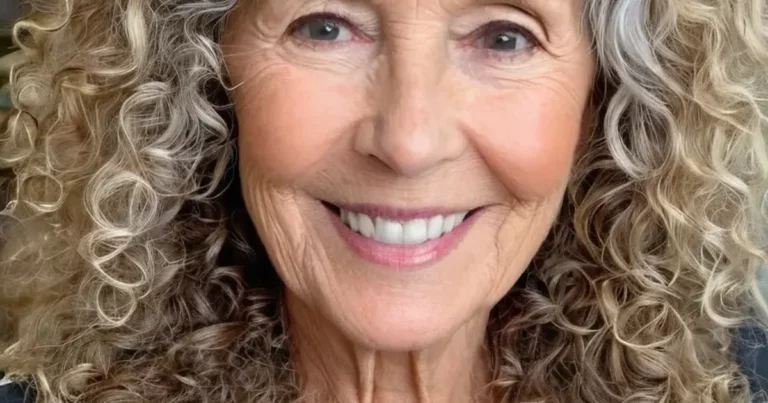 Curly Hairstyles for Women Over 60