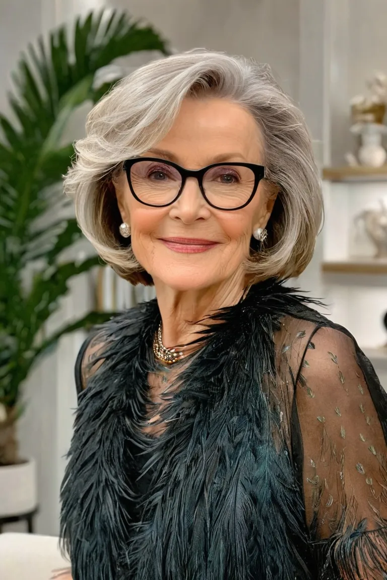 Elegant Feathered Lob