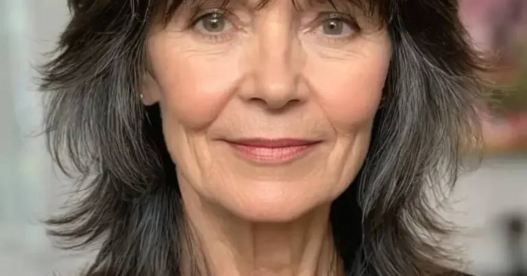 Hairstyles for Women Over 50 with Bangs