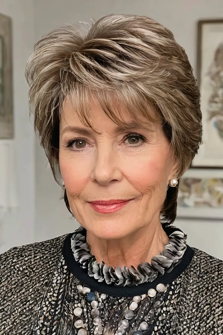 Layered Feathered Cut