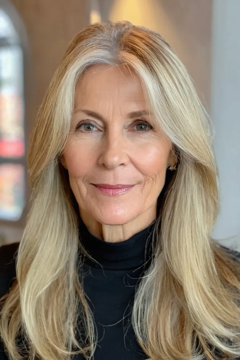 Long Blonde Highlights