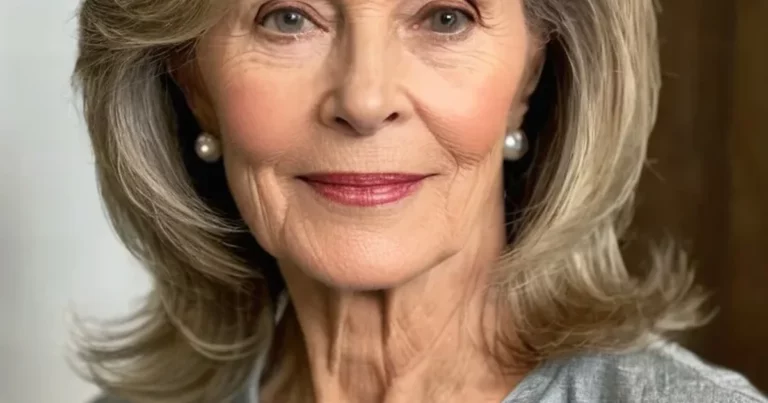 Long Hairstyles for Women Over 60