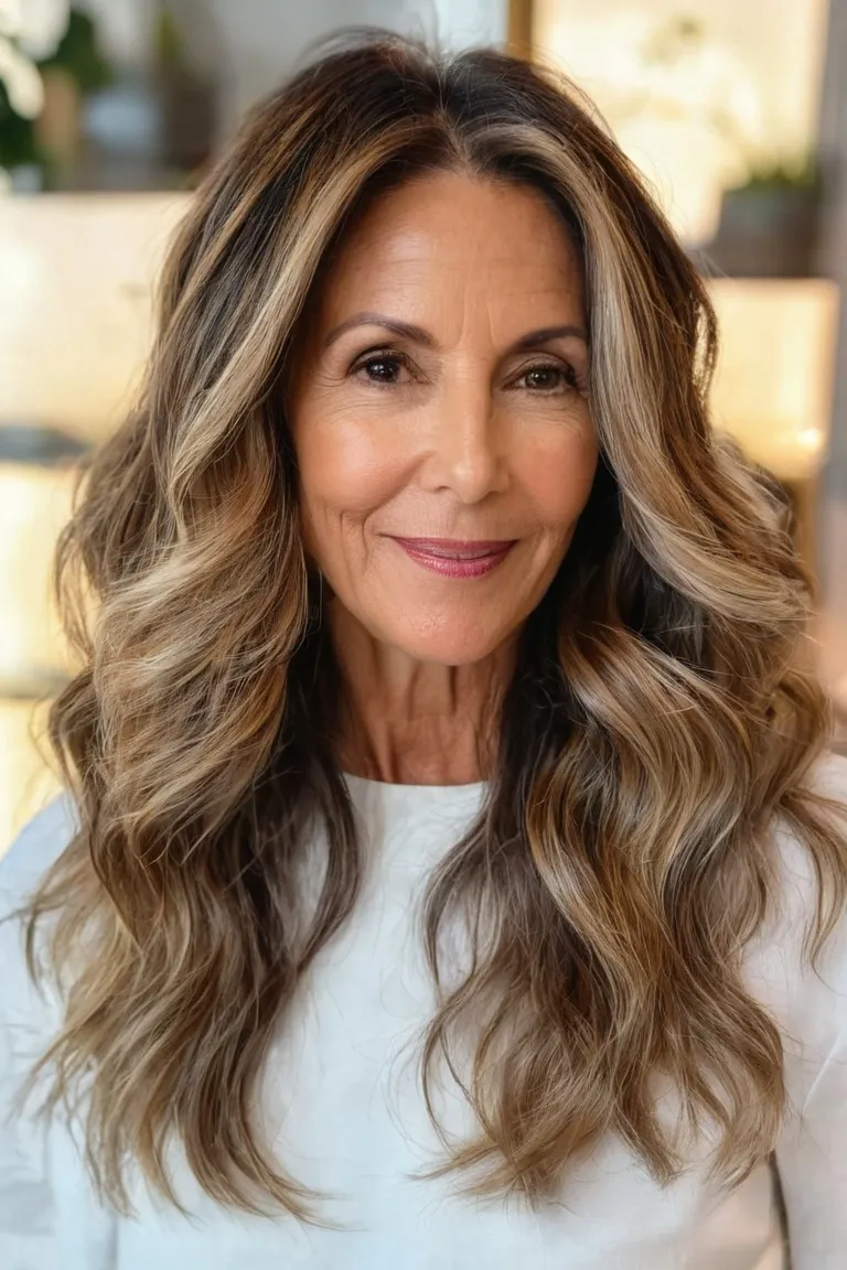 Long Sun-Kissed Balayage