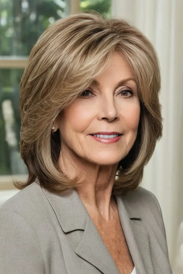 Medium-Length Layered Cut