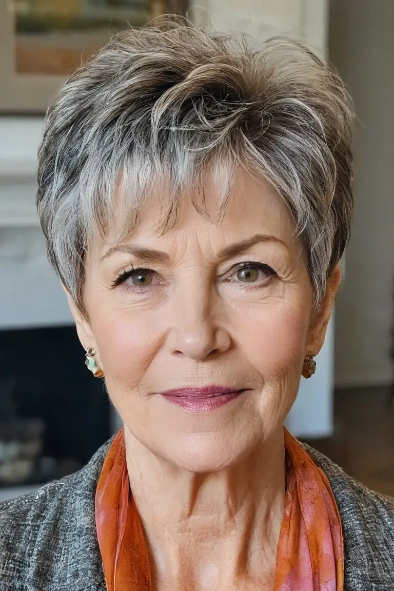 Piecey Textured Pixie