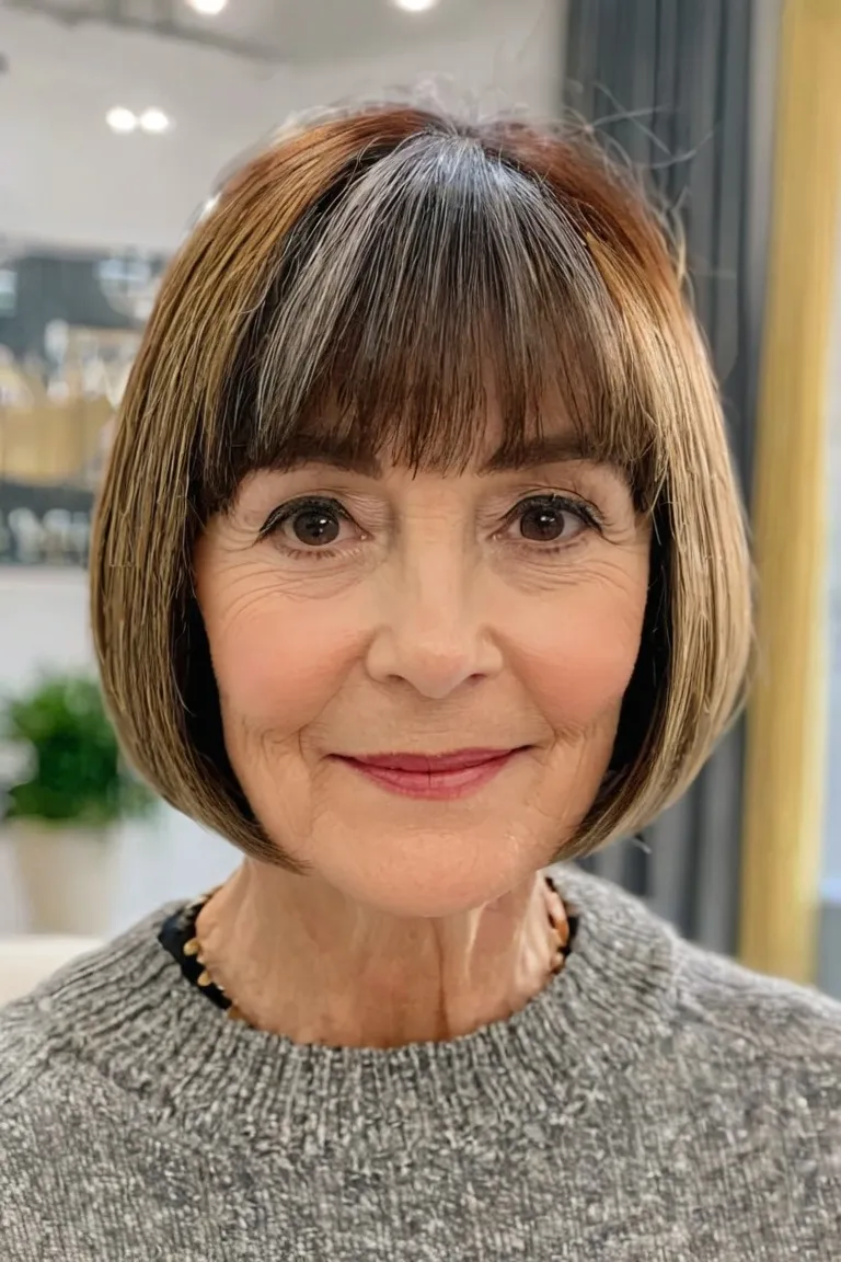 Short Bob With Bangs