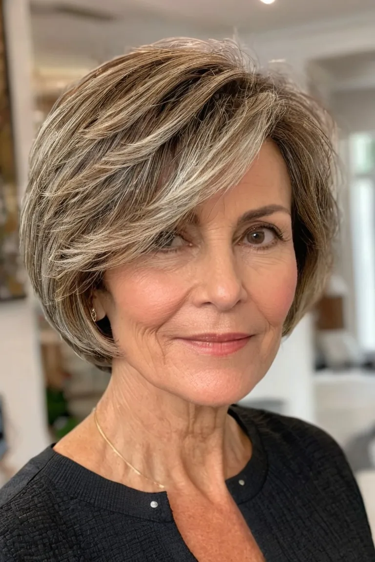 Short Textured Bob