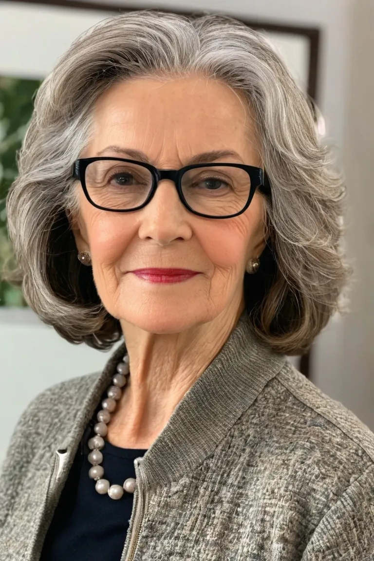 Shoulder-Length Textured Layers