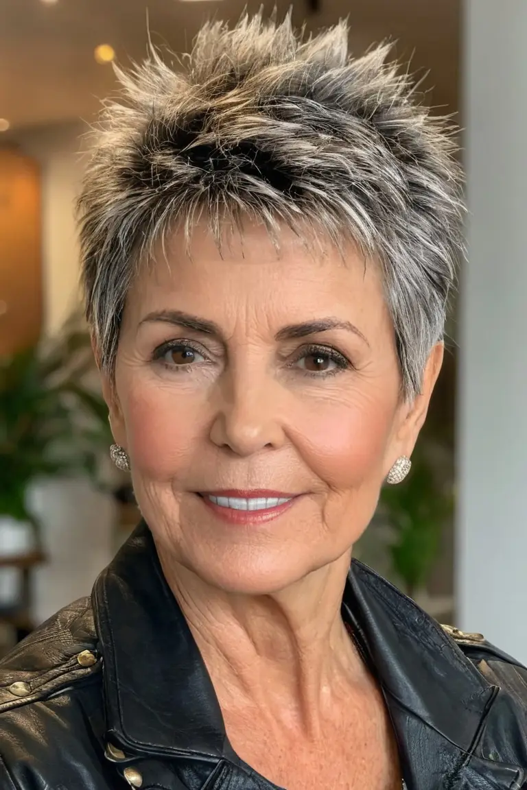 Spiky Textured Pixie