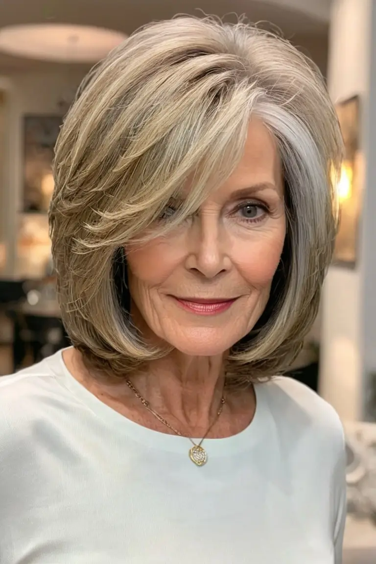 Stacked Bob With Long Layers