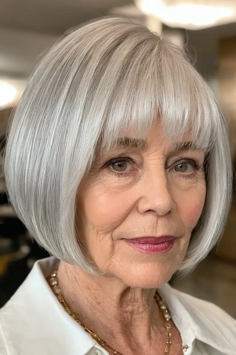 Stacked Platinum Bob