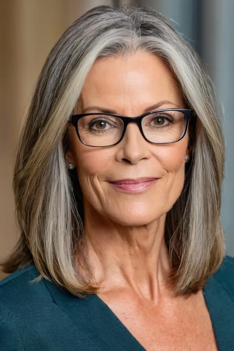 Straight Shoulder-Length Cut