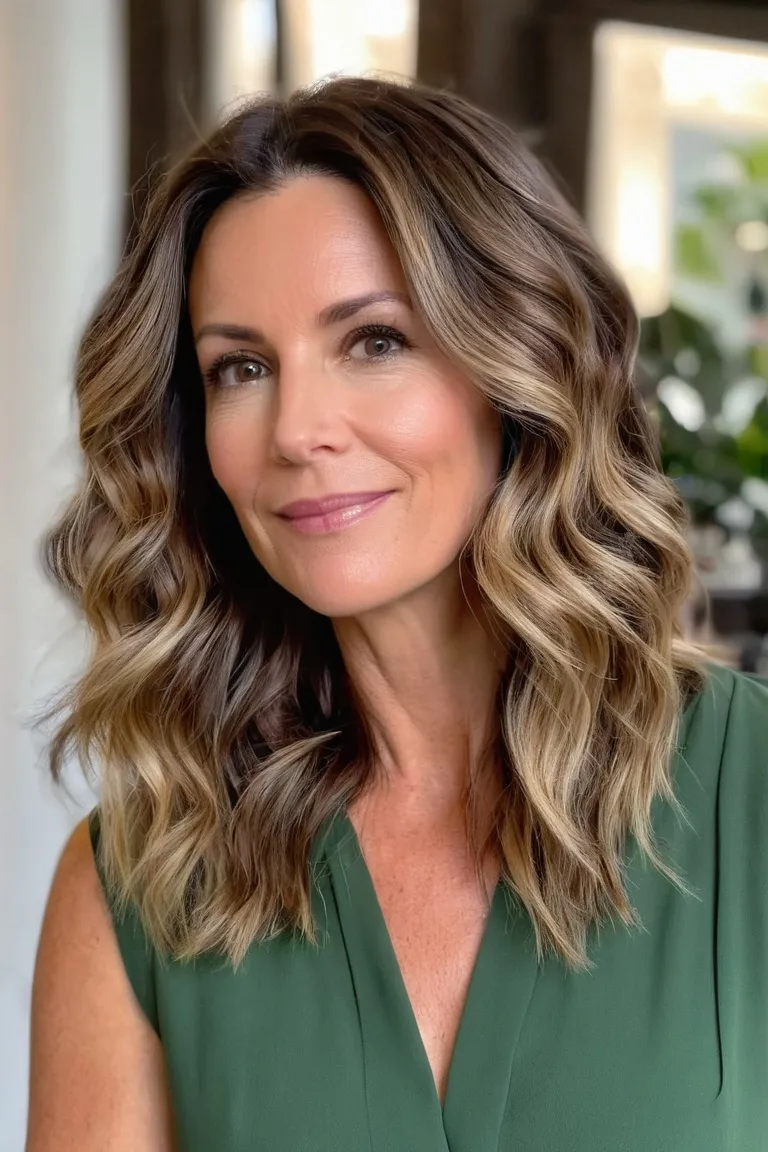 Subtle Balayage Waves