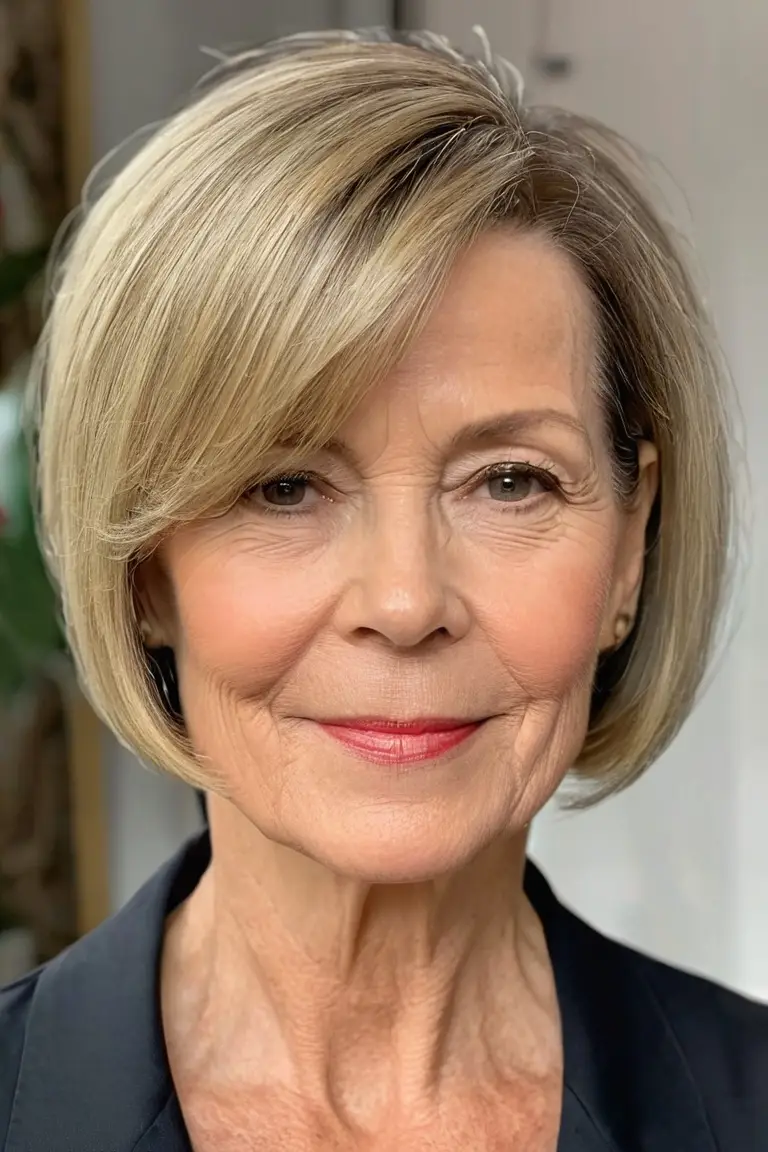 Tapered Bob for Fine Hair