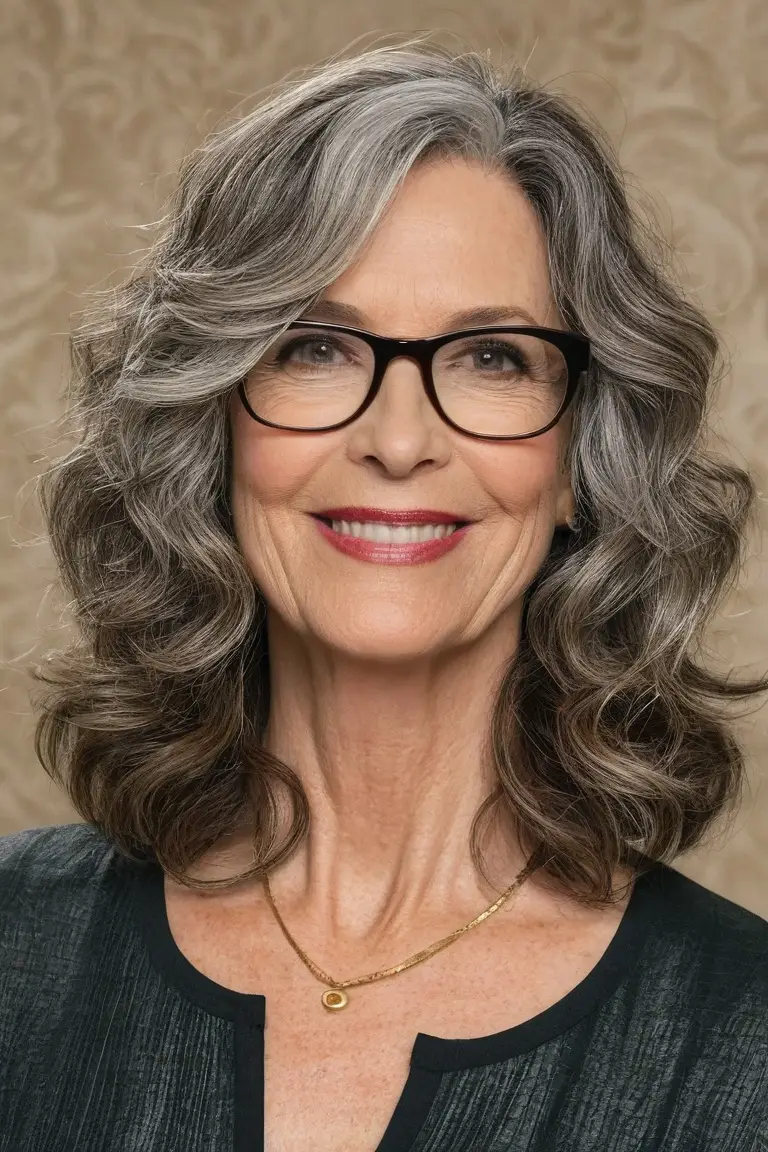 Textured Shoulder-Length Waves