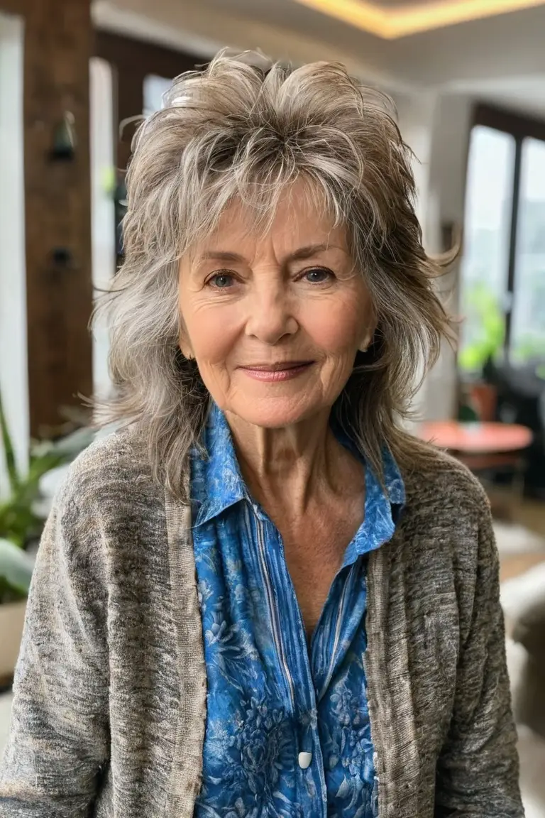 Tousled Shaggy Layers