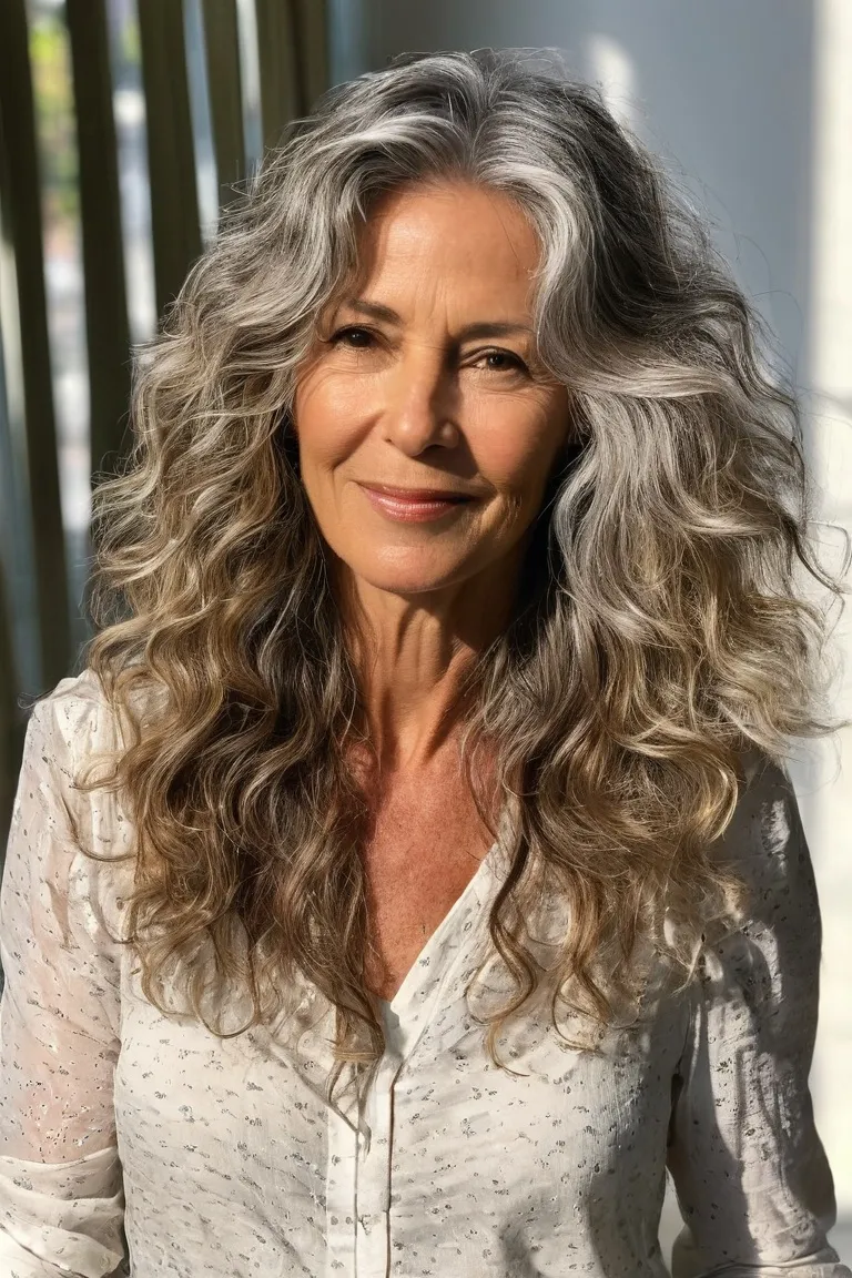 Tousled Sunlit Waves