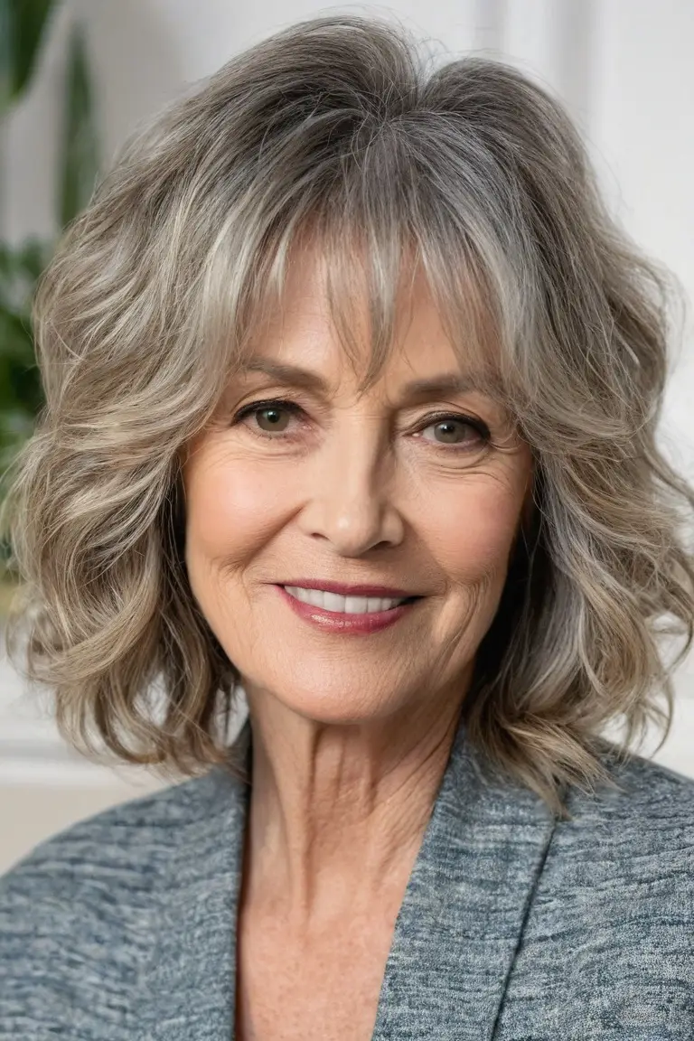 Tousled Wavy Lob (long Bob)