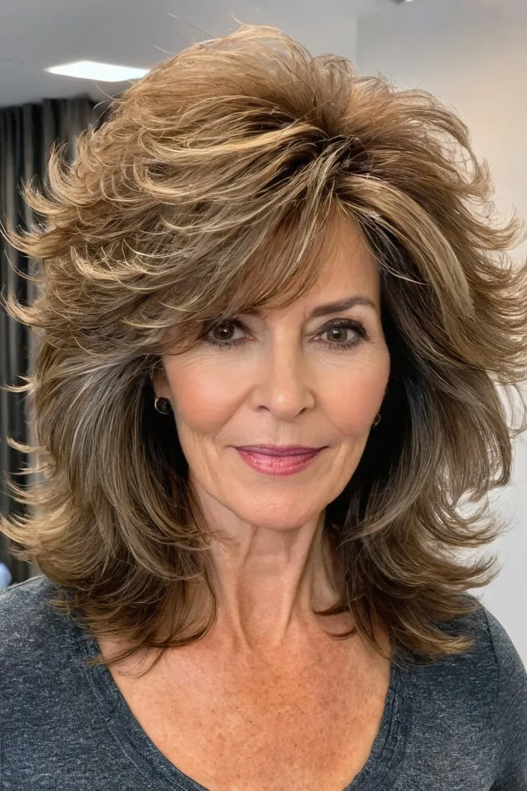 Voluminous Feathered Layers