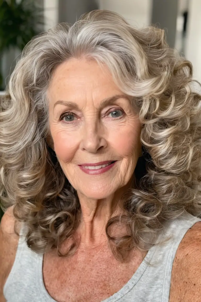 Voluminous Loose Curls