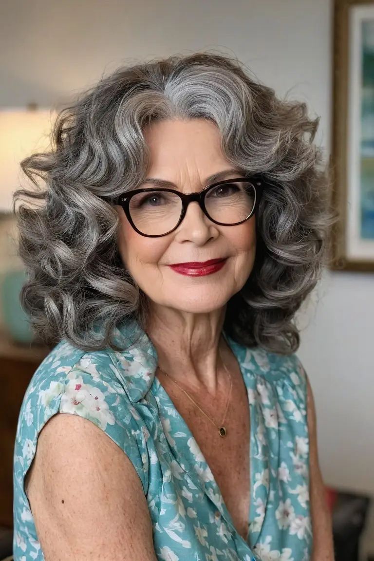 Voluminous Waves for Thick Hair