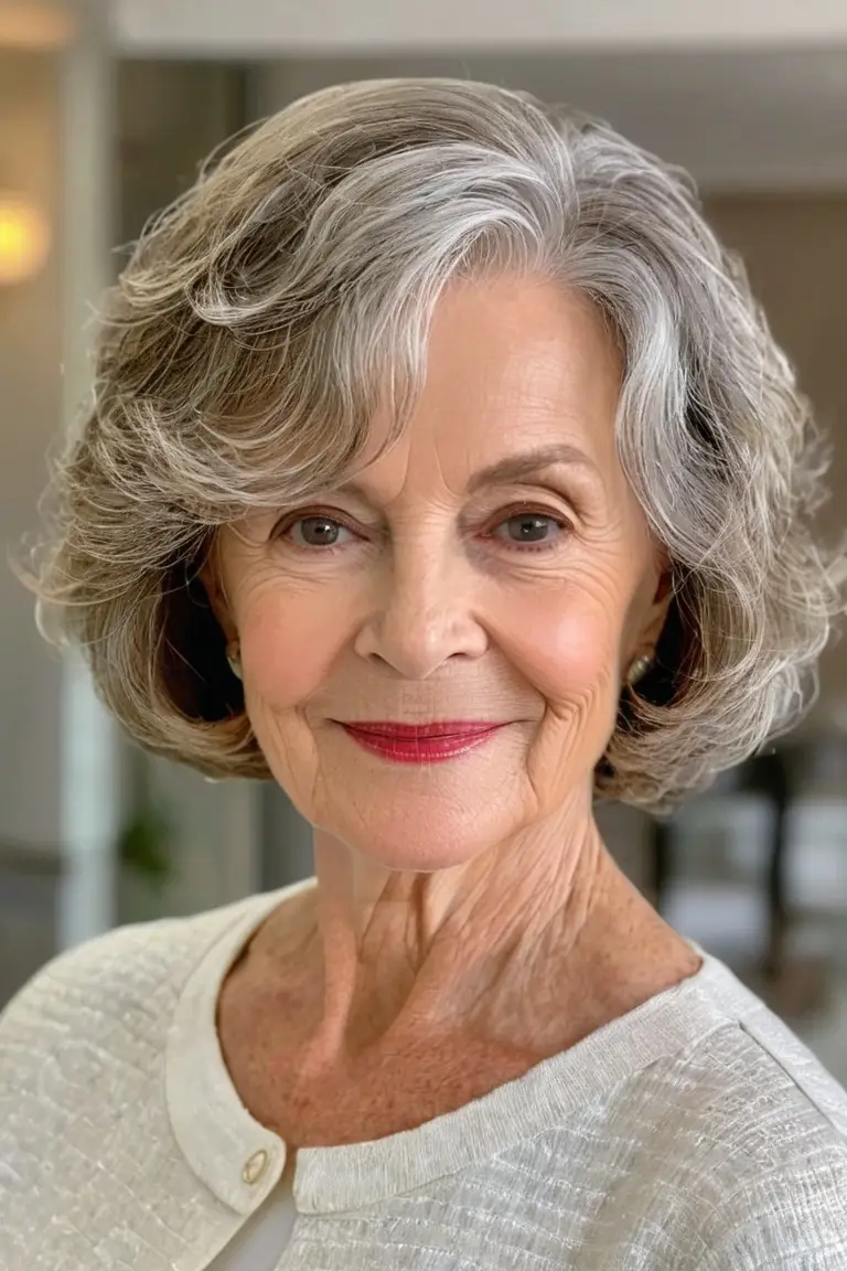 Wavy Bob With Soft Layers