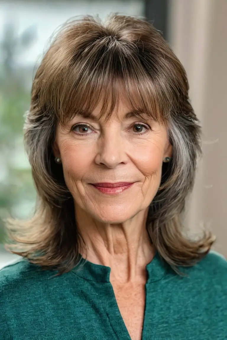 Wispy Layers With Bangs